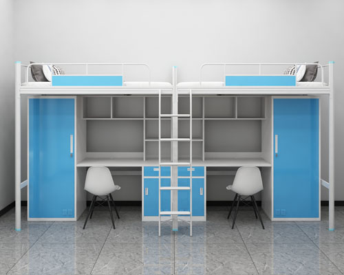 員工睡鐵架床穩(wěn)固嗎？